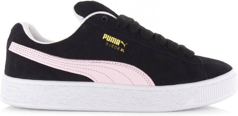 Puma Suede XL black whisp of pink Zwart Suede Lage sneakers Dames