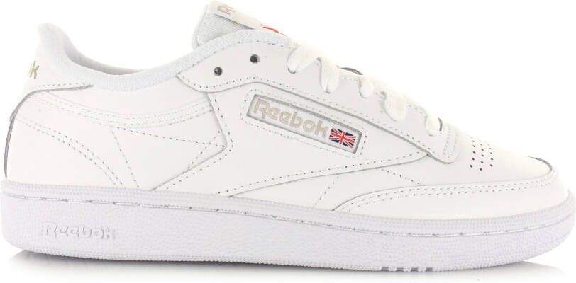 Reebok CLUB C 85 Wit Leer Lage sneakers Dames