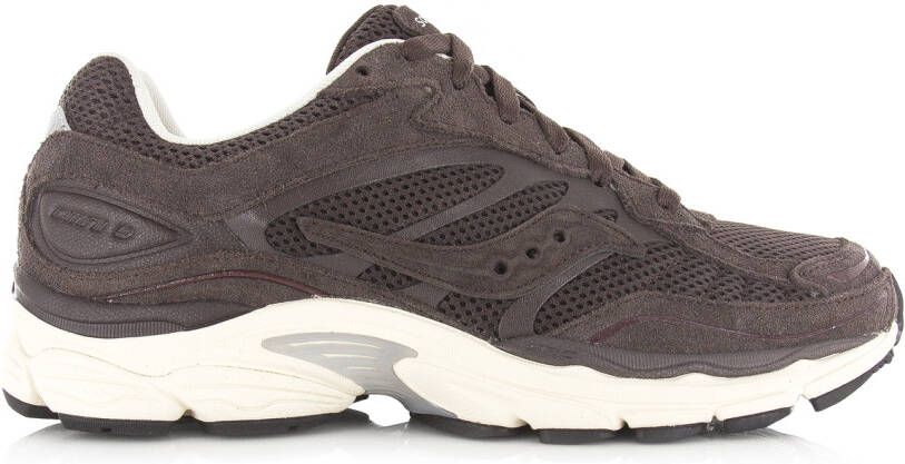 Saucony Progrid Omni 9 | Coffee Cream Bruin Mesh Lage sneakers Unisex