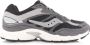 Saucony Progrid Omni 9 | grey black Grijs Suede Lage sneakers Unisex - Thumbnail 2