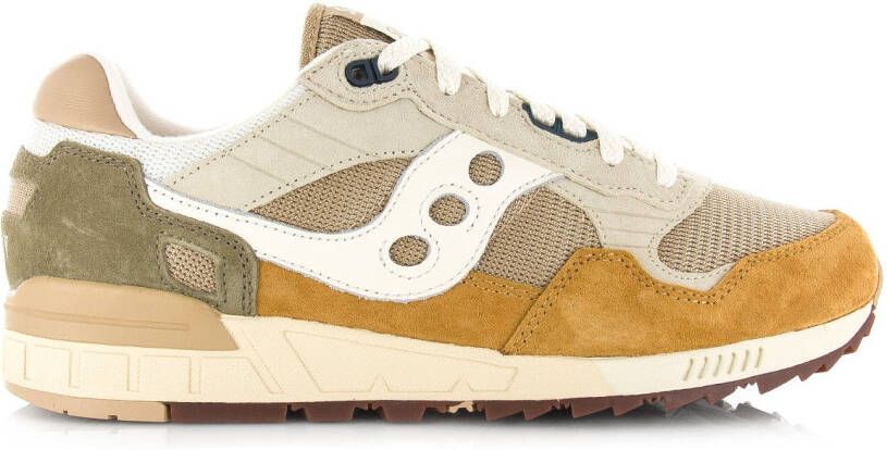 SAUCONY Lage Sneakers Shadow 5000 M Maat: 43 Materiaal: Suède Kleur: Beige