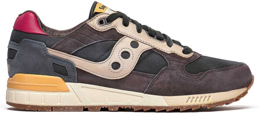 Saucony Shadow 5000 | Black Brown Zwart Suede Lage sneakers Unisex