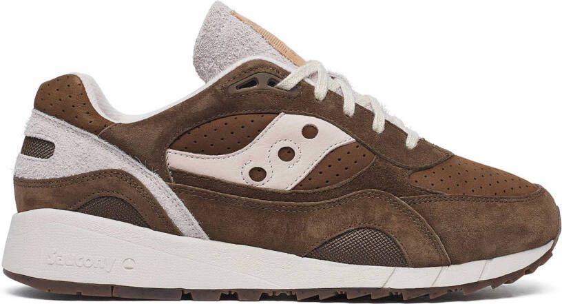 Saucony Shadow 6000 | Brown Moon Bruin Leer Lage sneakers Unisex