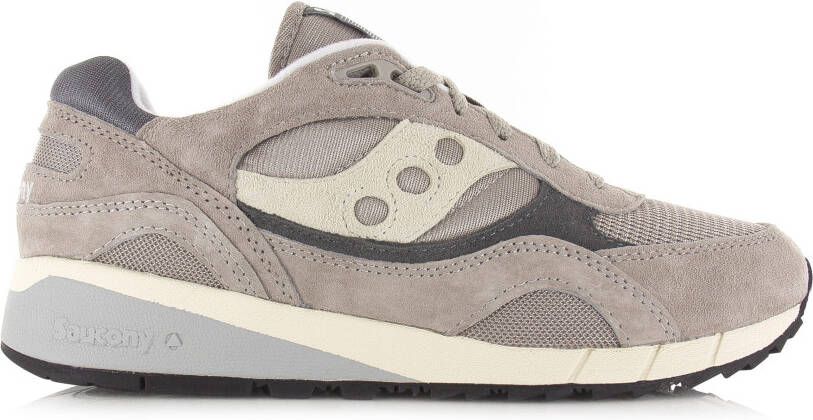 Saucony Shadow 6000 Gray Gray Grijs Suede Lage sneakers Heren - Foto 2