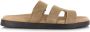 STEVE MADDEN Missile-E | sand suède Beige Suede Platte sandalen Dames - Thumbnail 3