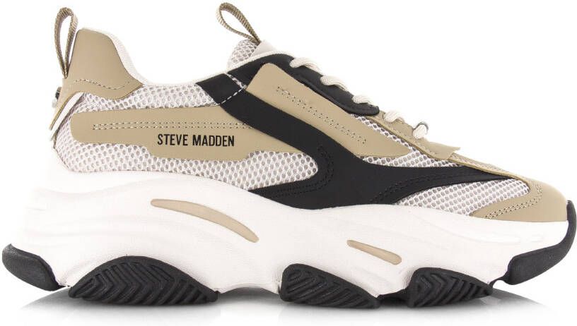 STEVE MADDEN Possession-E sneakers Beige Mesh Lage sneakers Dames