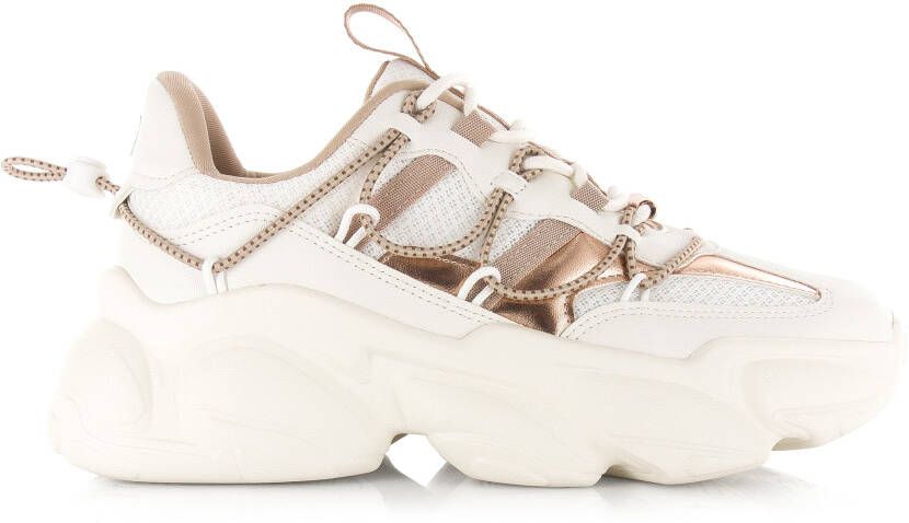 STEVE MADDEN Spectator cream rose gold Beige Synthetisch Lage sneakers Dames