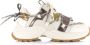 STEVE MADDEN Tazmania | pewter gold Beige Synthetisch Lage sneakers Dames - Thumbnail 3