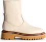 The HOFF Brand HOFF Bota Office off white boots Gebroken wit Leer Enkelboots Dames - Thumbnail 1