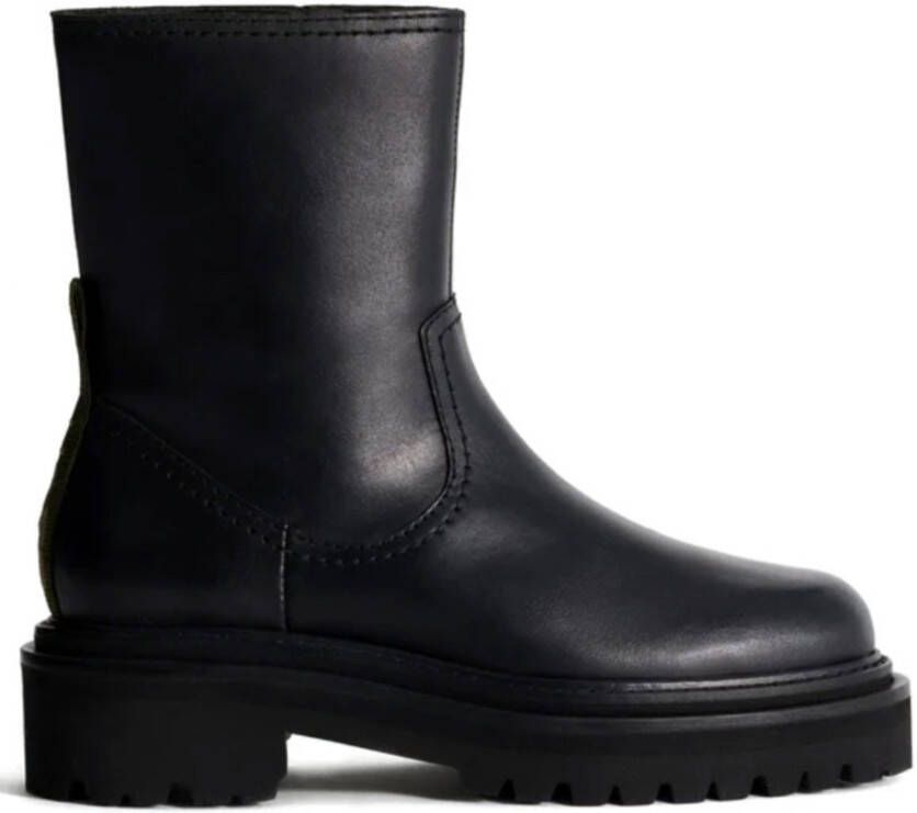 The HOFF Brand HOFF Bota Office zwarte boots Zwart Leer Enkelboots Dames