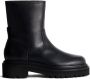 The HOFF Brand HOFF Bota Office zwarte boots Zwart Leer Enkelboots Dames - Thumbnail 14