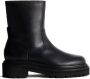 The HOFF Brand HOFF Bota Office zwarte boots Zwart Leer Enkelboots Dames - Thumbnail 4