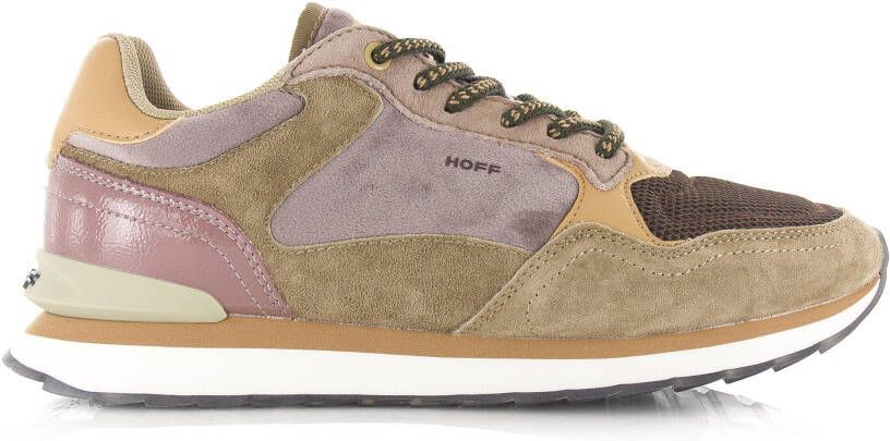 The HOFF Brand HOFF &apos;Krakow&apos; beige damessneakers Beige Suede Lage sneakers Dames