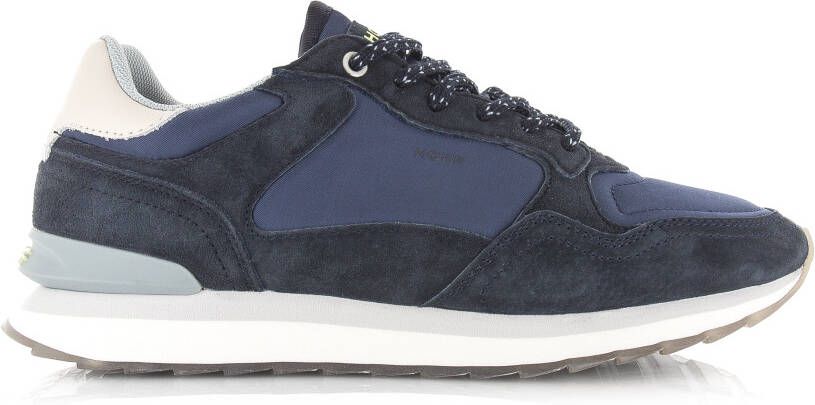 The HOFF Brand HOFF &apos;Milano&apos; blauwe damessneakers Zwart Suede Lage sneakers Dames