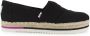 TOMS Alpargata platform rope Zwart Canvas Espadrilles Dames - Thumbnail 9