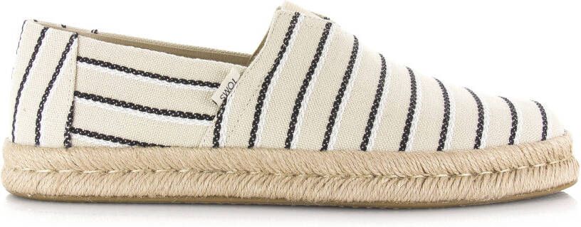 TOMS Alpargata Rope 2.0 | Fog Woven St Beige Textiel Espadrilles Unisex