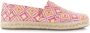 TOMS Espadrilles Dames Alpargata R Print Maat: 38 Materiaal: Textiel Kleur: Roze - Thumbnail 2