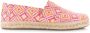 TOMS Espadrilles Dames Alpargata R Print Maat: 39 Materiaal: Textiel Kleur: Roze - Thumbnail 2