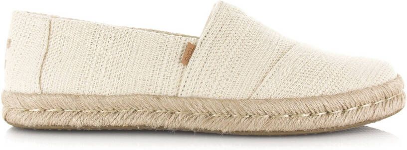 TOMS Alpargata rope 2.0 | Natural meta Beige Textiel Espadrilles Dames