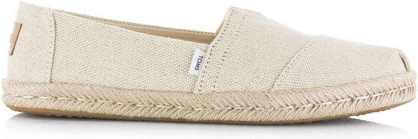 TOMS Alpargata rope Beige Canvas Espadrilles Dames