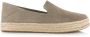 TOMS Carolina slip ons van suède Beige Suede Espadrilles Dames - Thumbnail 2