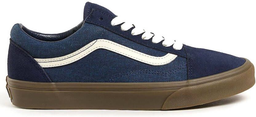 Vans Old Skool navy sneakers Blauw Canvas Lage sneakers Unisex