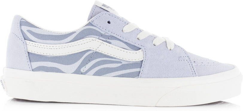 Vans Sk8-Low Blauw Suede Lage sneakers Dames