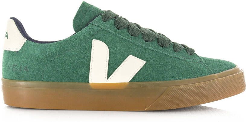 VEJA Campo Bold sneakers groen Suede Lage sneakers Unisex