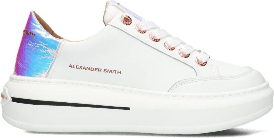 ALEXANDER SMITH Lage Sneakers Dames 1896 Maat: 40 Materiaal: Leatherlook Kleur: Wit