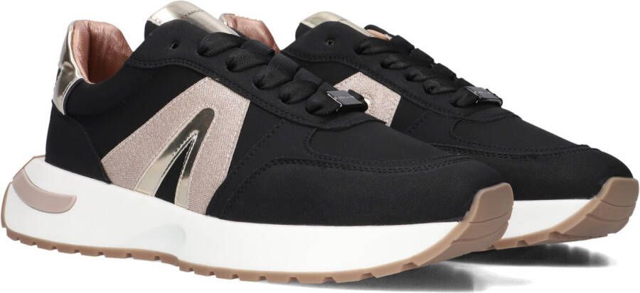 ALEXANDER SMITH Lage Sneakers Dames Hyde Maat: 41 Materiaal: Leer Kleur: Zwart