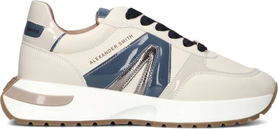 ALEXANDER SMITH Lage Sneakers Dames Hyde Woman Maat: 38 Materiaal: Leer Kleur: Beige