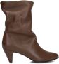 Anonymous Copenhagen Bruin Leren Stiletto Enkellaars Brown Dames - Thumbnail 3