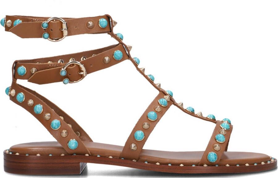 ASH Sandalen Dames Passion Maat: 39 Materiaal: Leer Kleur: Bruin