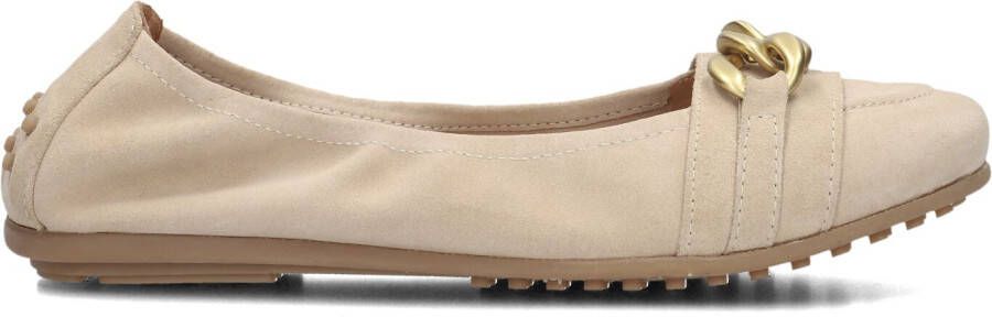 AYANA Ballerina Dames 1273 Maat: 37 Materiaal: Suède Kleur: Beige