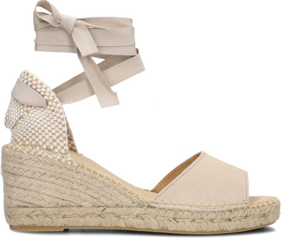 AYANA Espadrilles Dames Yu127 Maat: 41 Materiaal: Suède Kleur: Beige