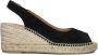 AYANA Espadrilles Dames Yu165 Maat: 37 Materiaal: Suède Kleur: Zwart - Thumbnail 2