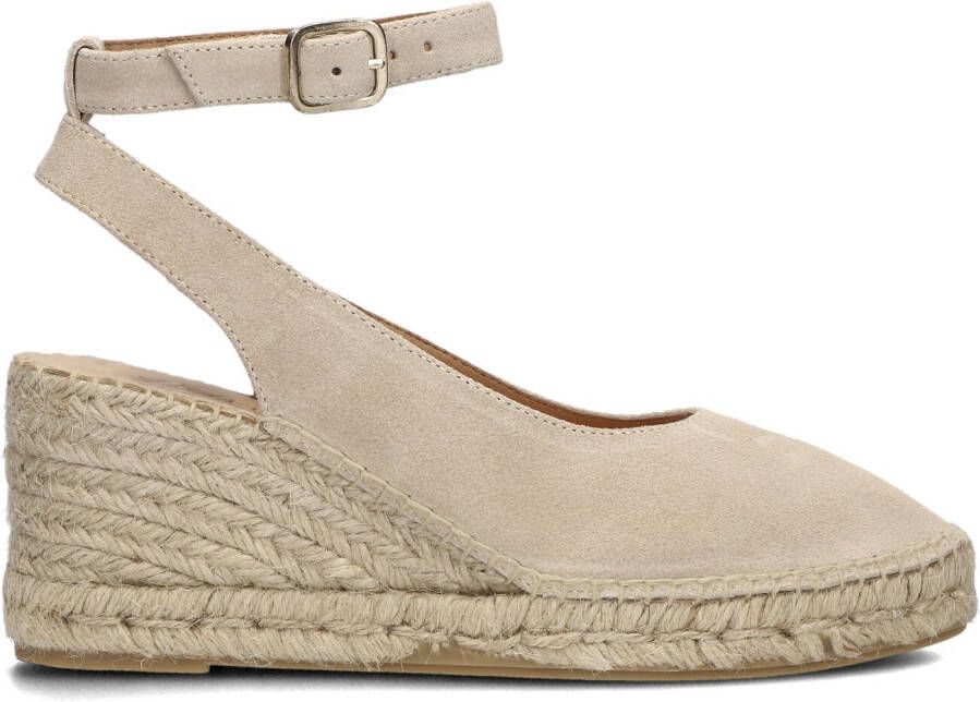 AYANA Espadrilles Dames Yu669 Maat: 38 Materiaal: Leer Kleur: Beige