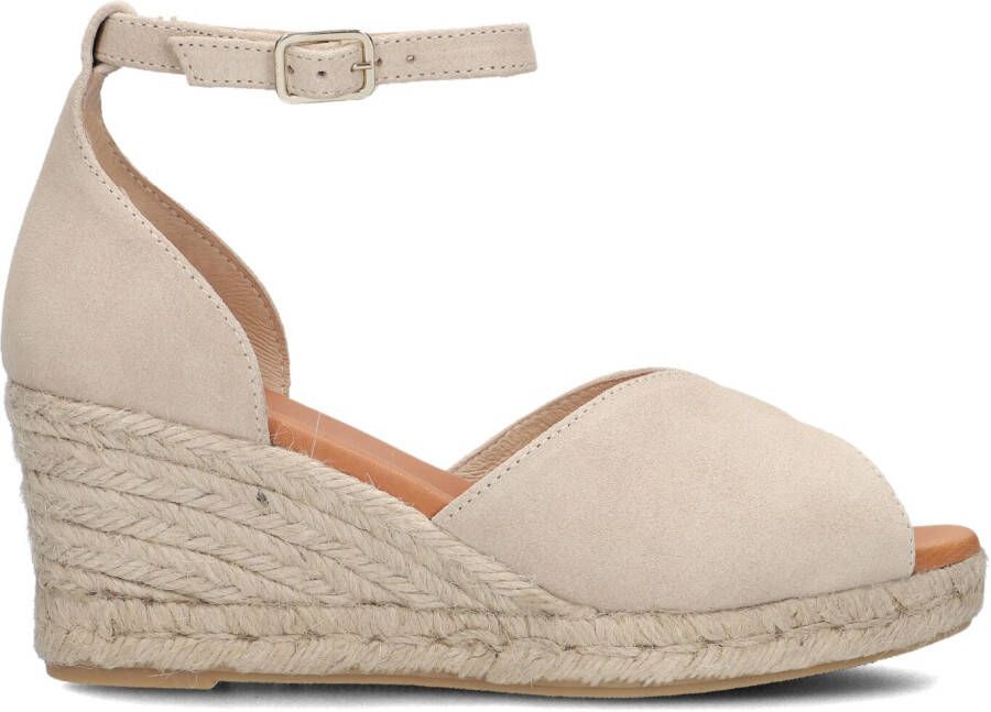 AYANA Espadrilles Dames Yu6891 Maat: 39 Materiaal: Suède Kleur: Beige