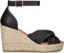 AYANA Espadrilles Dames Yu690 Maat: 41 Materiaal: Leer Kleur: Zwart - Thumbnail 2