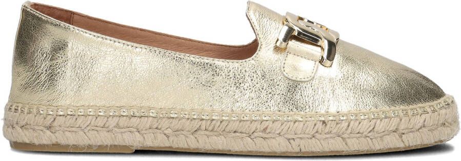 AYANA Espadrilles Dames Yu695 Maat: 42 Materiaal: Leer Kleur: Goud