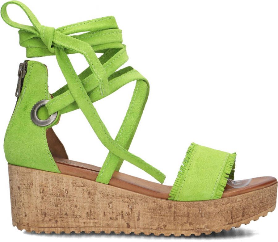 AYANA Sandalen Dames 722007 Maat: 35 Kleur: Groen