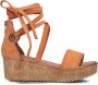 AYANA Sandalen Dames 722007 Maat: 36 Kleur: Oranje - Thumbnail 2