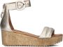 AYANA Sandalen Dames 722025 Maat: 40 Materiaal: Leer Kleur: Goud - Thumbnail 2