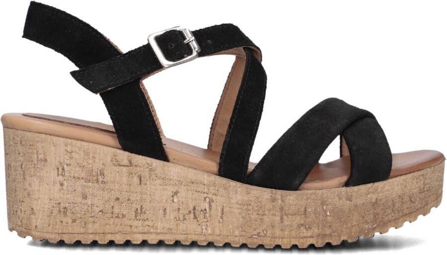 AYANA Sandalen Dames 722032 Maat: 41 Materiaal: Suède Kleur: Zwart