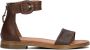 AYANA Sandalen Dames M05060 Maat: 40 Materiaal: Leer Kleur: Cognac - Thumbnail 2