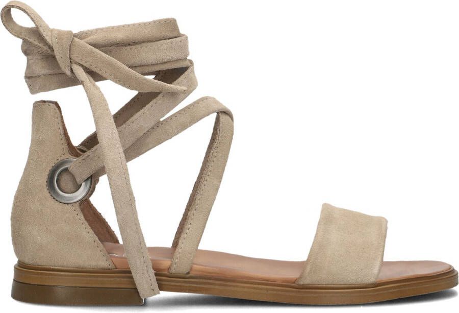 AYANA Sandalen Dames M05084 Maat: 40 Materiaal: Suède Kleur: Beige