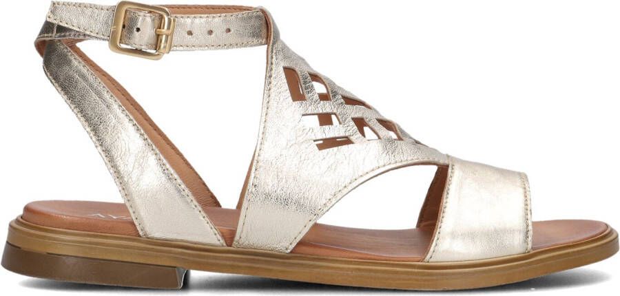 AYANA Sandalen Dames M05088 Maat: 40 Materiaal: Leer Kleur: Goud