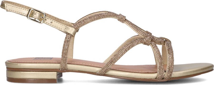 BIBI LOU Sandalen Dames 859z00hg Maat: 38 Materiaal: Leer Kleur: Goud