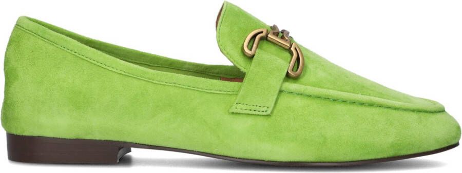 BIBI LOU Loafers Dames 582z30vk Maat: 35 Materiaal: Suède Kleur: Groen