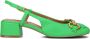 BIBI LOU Sandalen Dames 543z10vk Maat: 36 Materiaal: Leer Kleur: Groen - Thumbnail 3